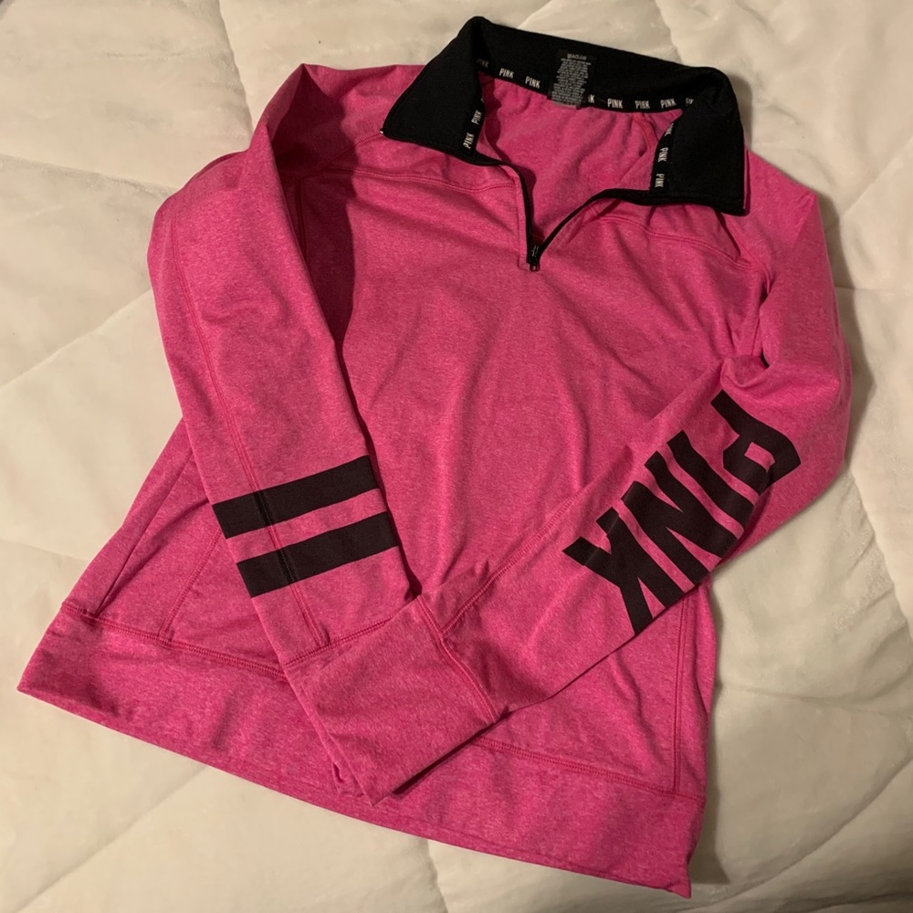 VS PINK quarter zip